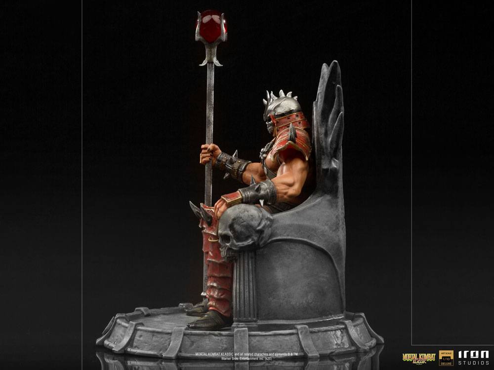 Mortal Kombat Deluxe BDS Art Scale Statue 1/10 Shao Khan 25 cm