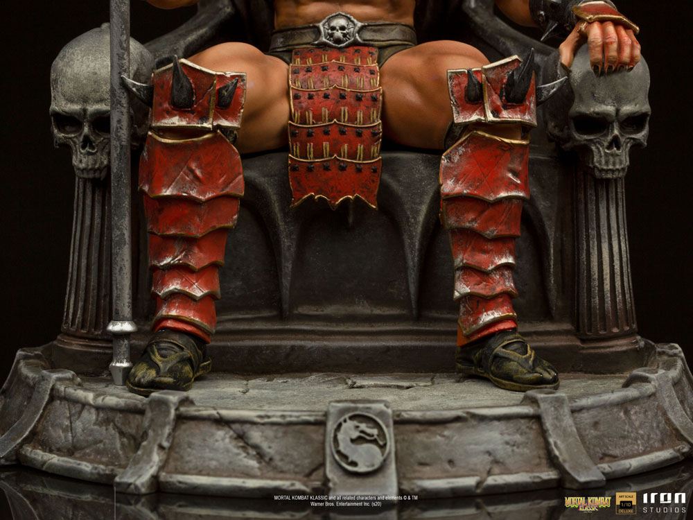 Mortal Kombat Deluxe BDS Art Scale Statue 1/10 Shao Khan 25 cm