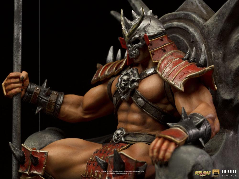 Mortal Kombat Deluxe BDS Art Scale Statue 1/10 Shao Khan 25 cm