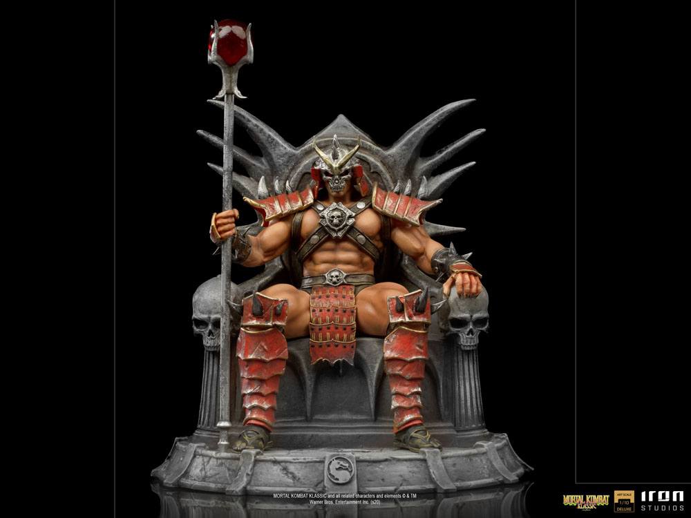 Mortal Kombat Deluxe BDS Art Scale Statue 1/10 Shao Khan 25 cm