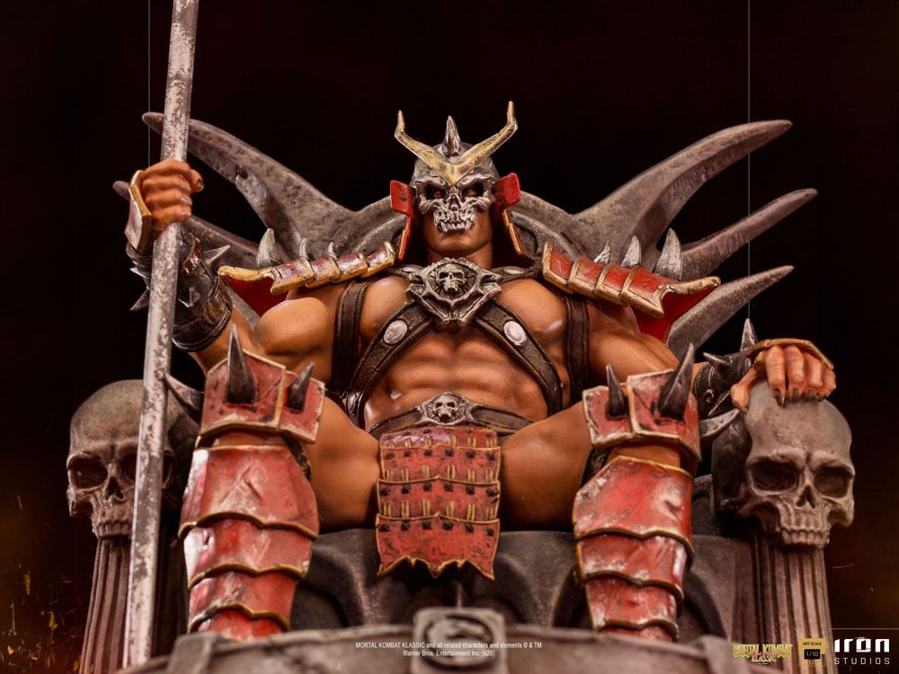 Mortal Kombat Deluxe BDS Art Scale Statue 1/10 Shao Khan 25 cm