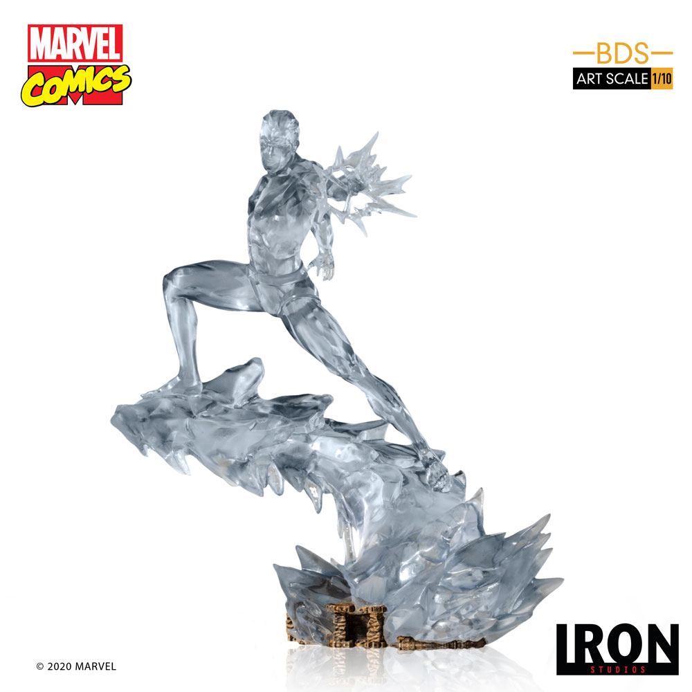 Marvel Comics BDS Art Scale Statue 1/10 Iceman 23 cm