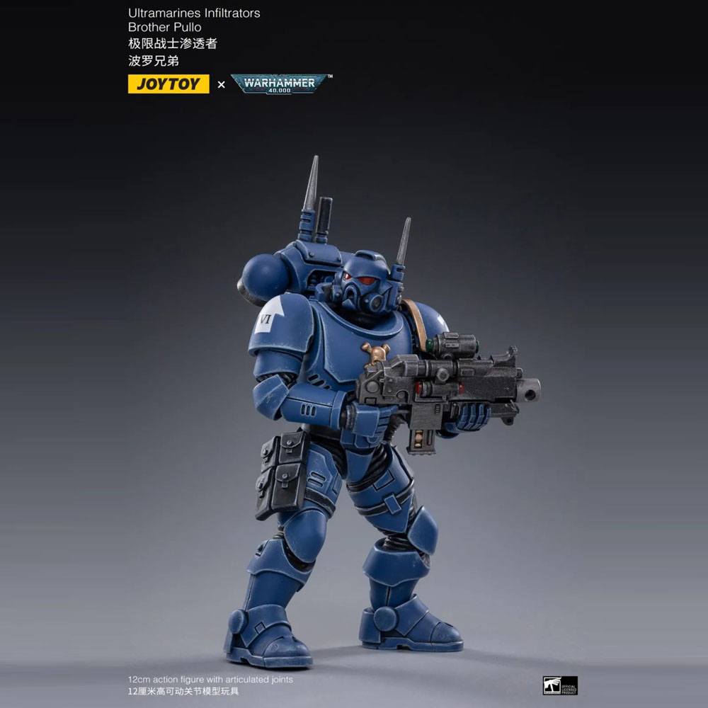 Warhammer 40k Action Figure 4-Pack 1/18 Ultramarines Infiltrators 12 cm