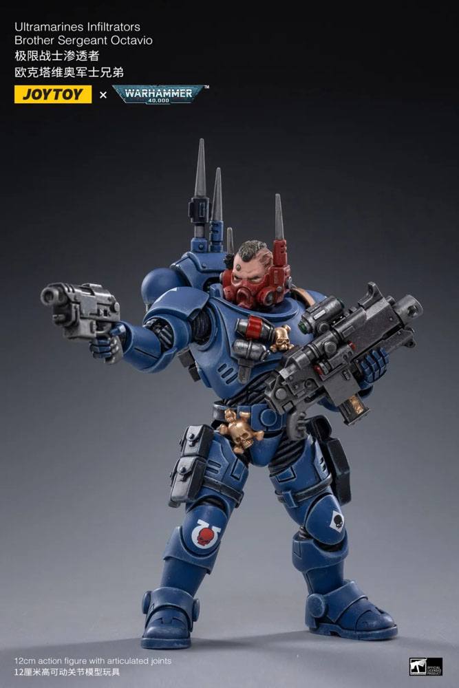 Warhammer 40k Action Figure 4-Pack 1/18 Ultramarines Infiltrators 12 cm