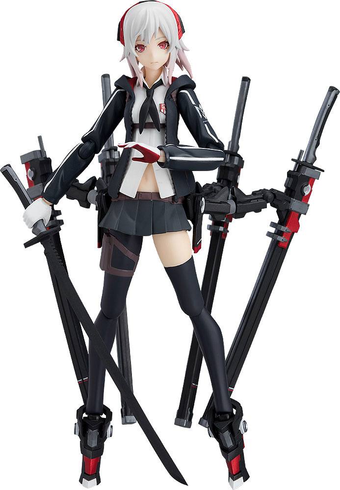 Heavily Armed High School Girls Figma Action Figure Shi 14 cm