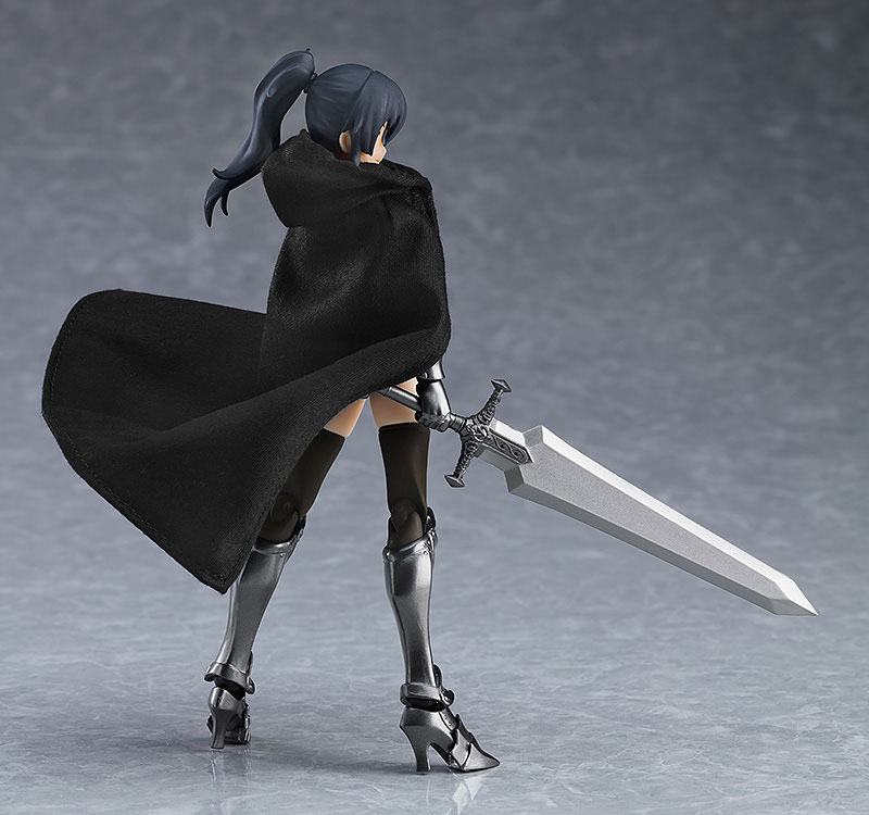 Figma Styles Parts for Action Figures 1/12 Simple Cape (Black)
