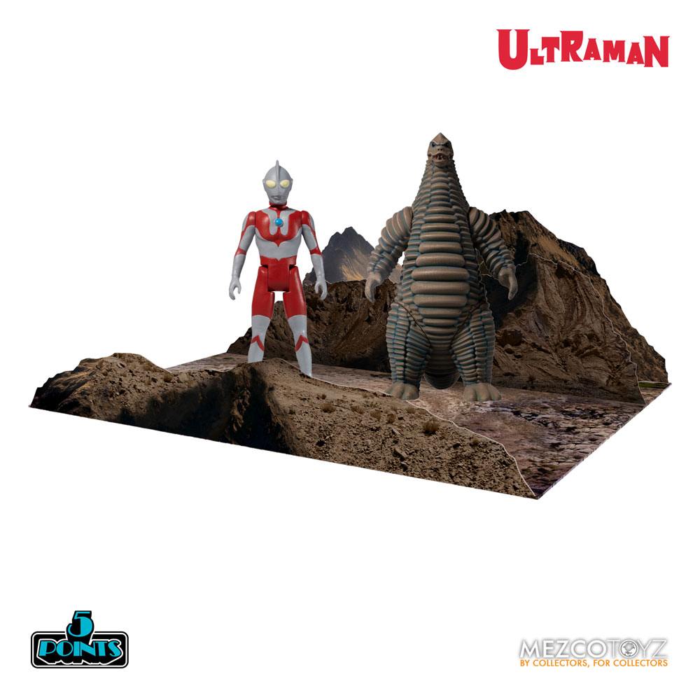 Ultraman 5 Points Action Figures Ultraman & Red King Boxed Set