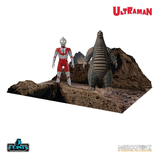 Ultraman 5 Points Action Figures Ultraman & Red King Boxed Set
