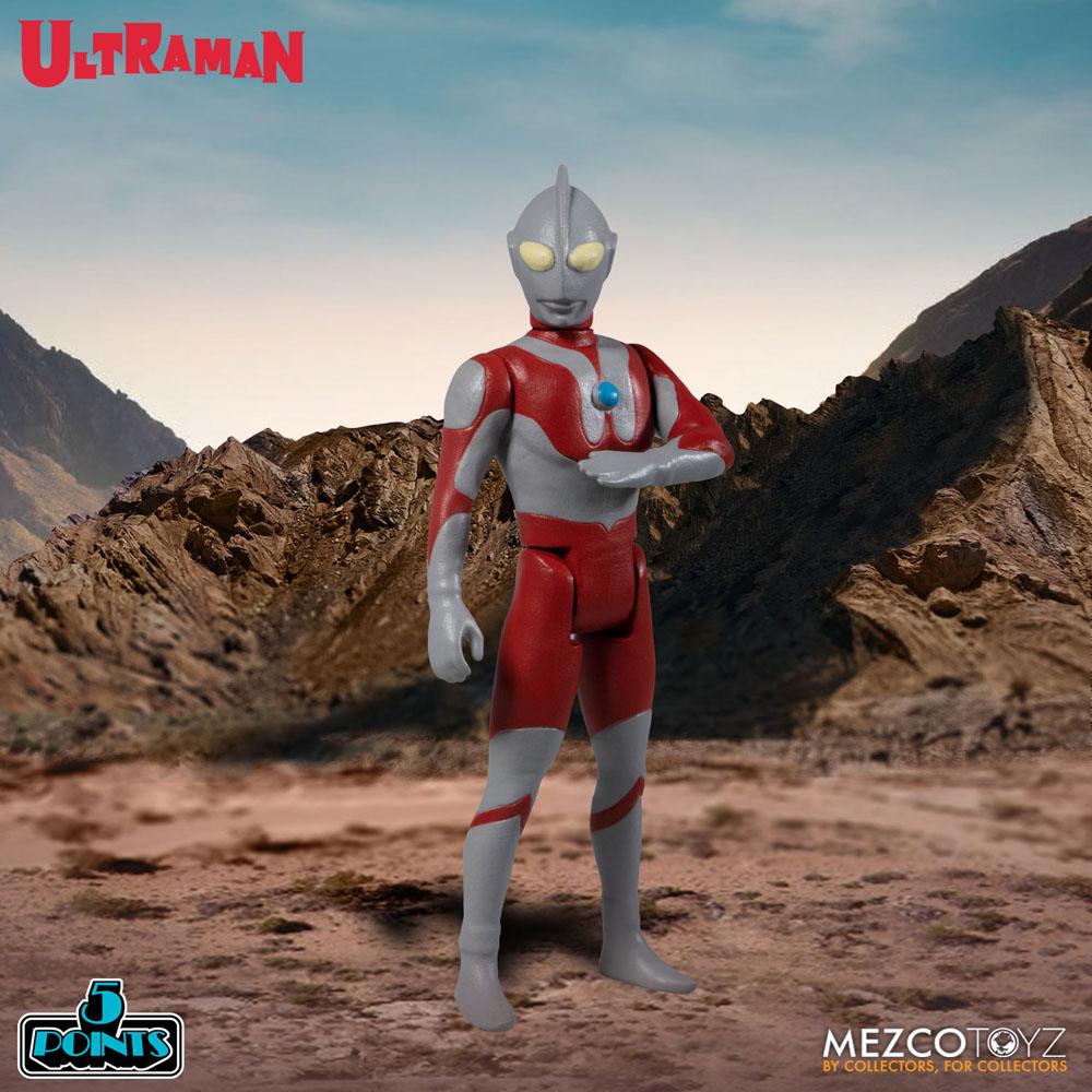 Ultraman 5 Points Action Figures Ultraman & Red King Boxed Set