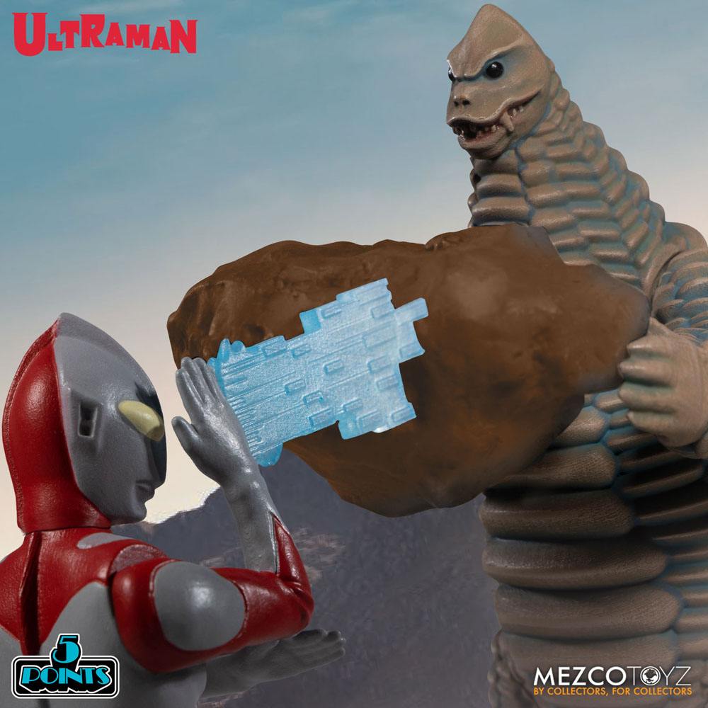 Ultraman 5 Points Action Figures Ultraman & Red King Boxed Set