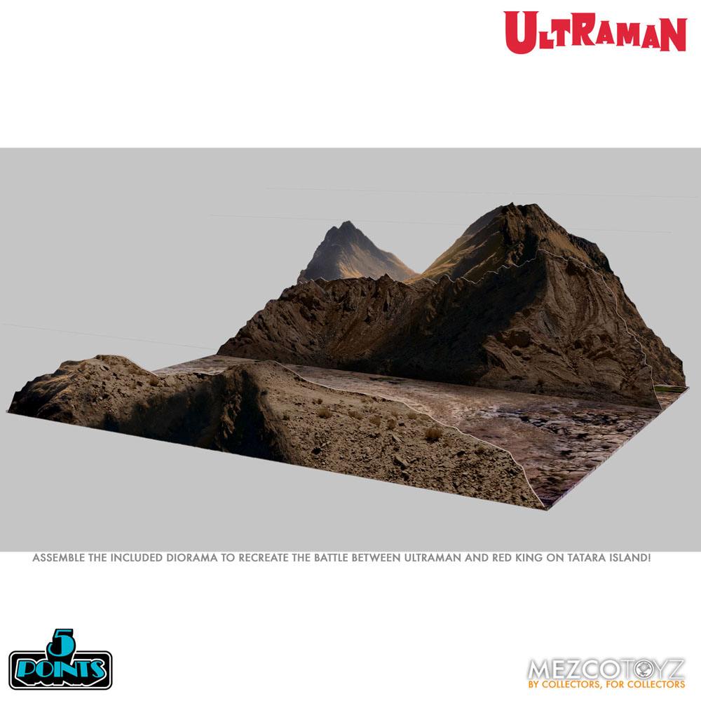 Ultraman 5 Points Action Figures Ultraman & Red King Boxed Set
