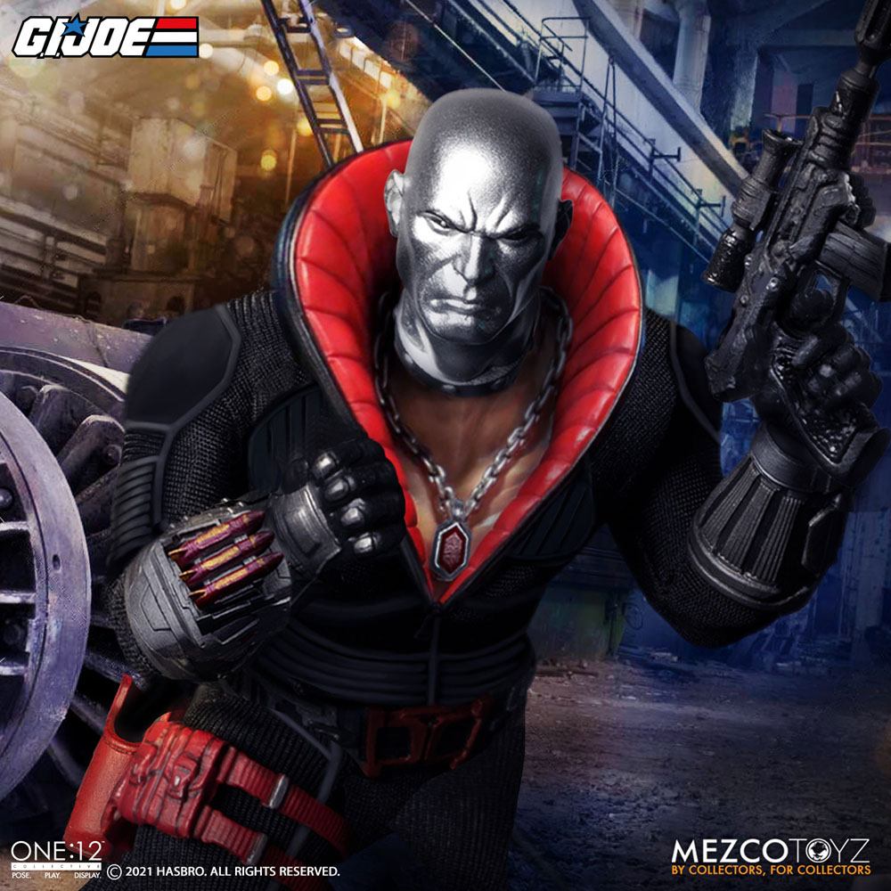 One:12 G.I. Joe Light-Up Destro 17 cm