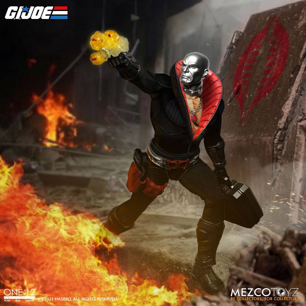 One:12 G.I. Joe Light-Up Destro 17 cm