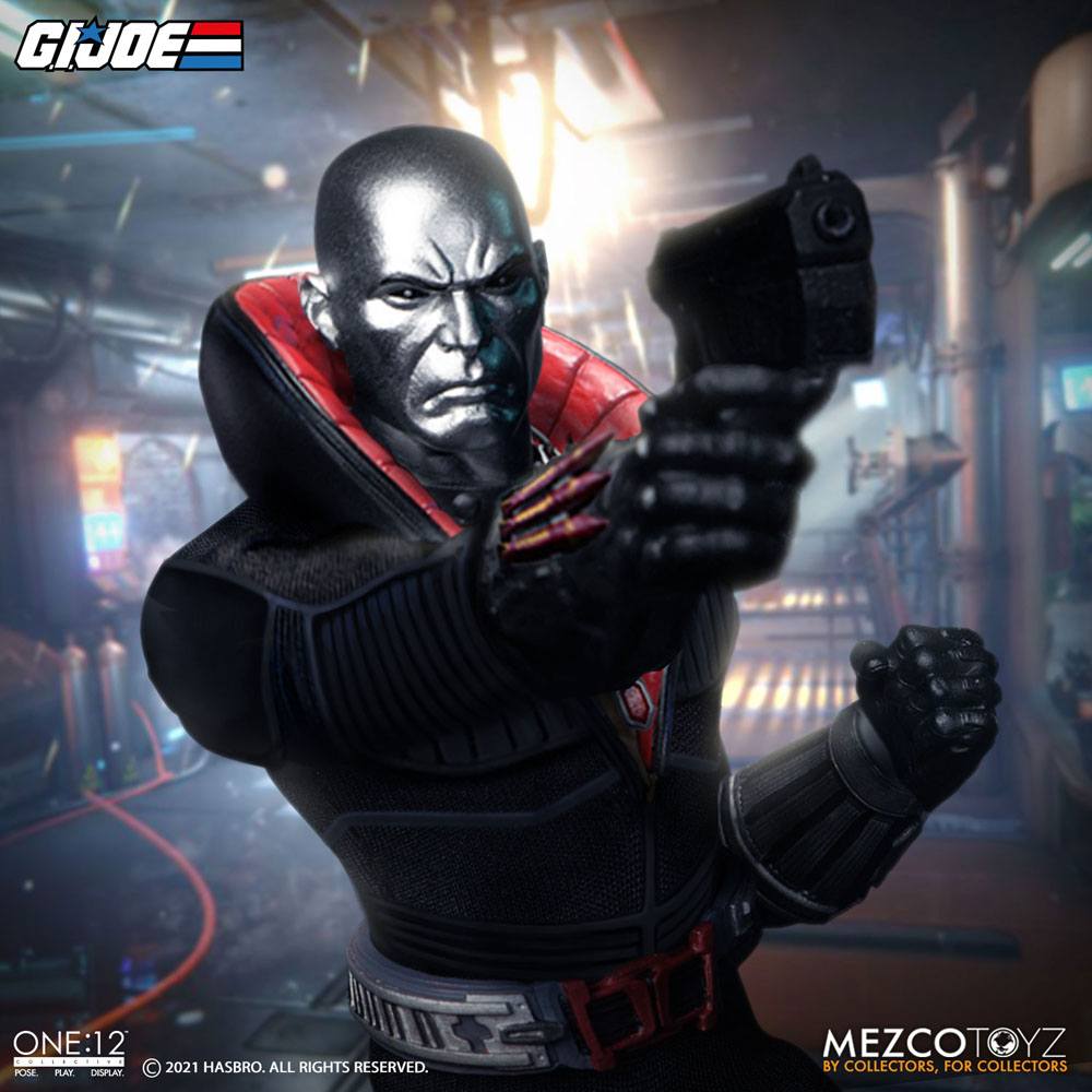 One:12 G.I. Joe Light-Up Destro 17 cm