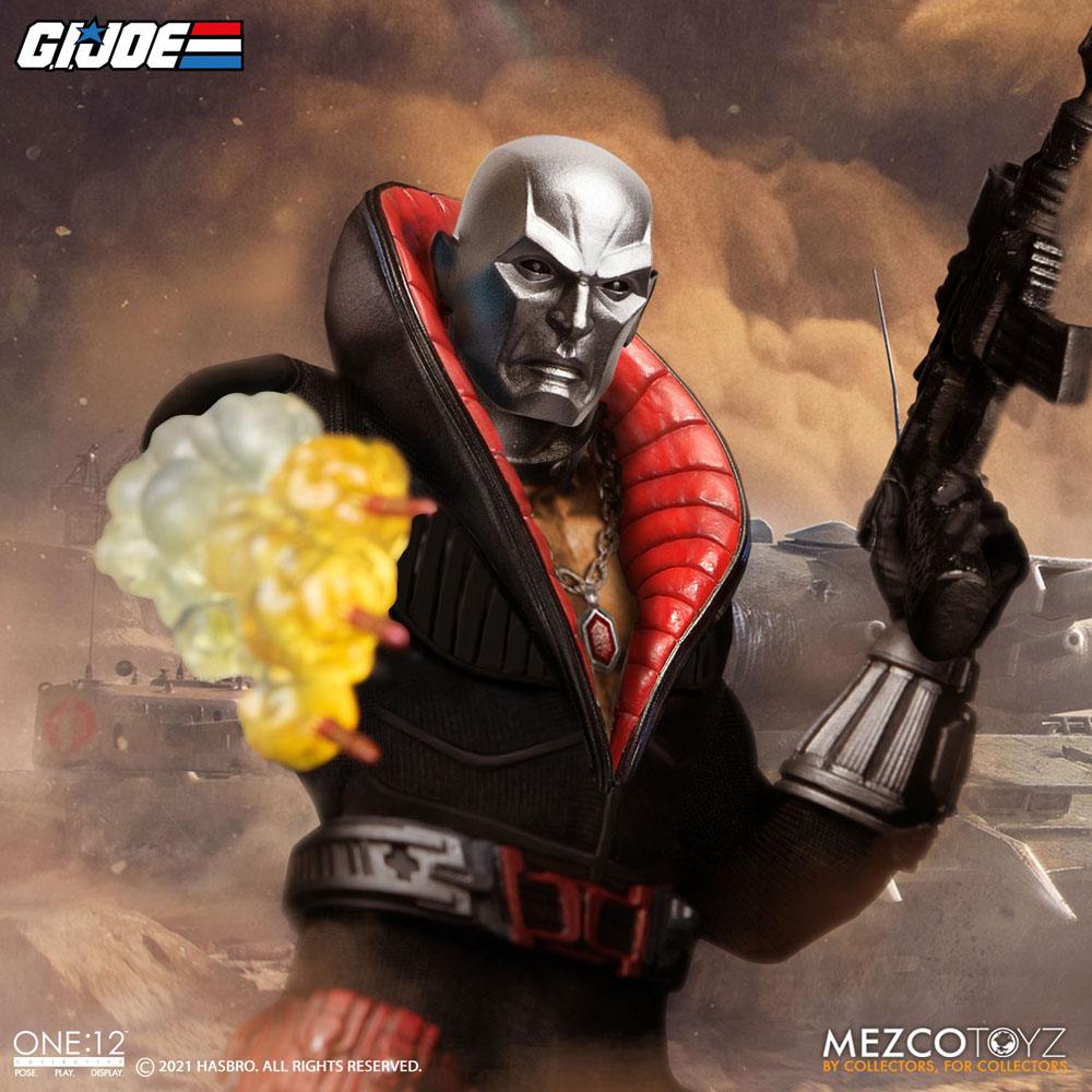 One:12 G.I. Joe Light-Up Destro 17 cm