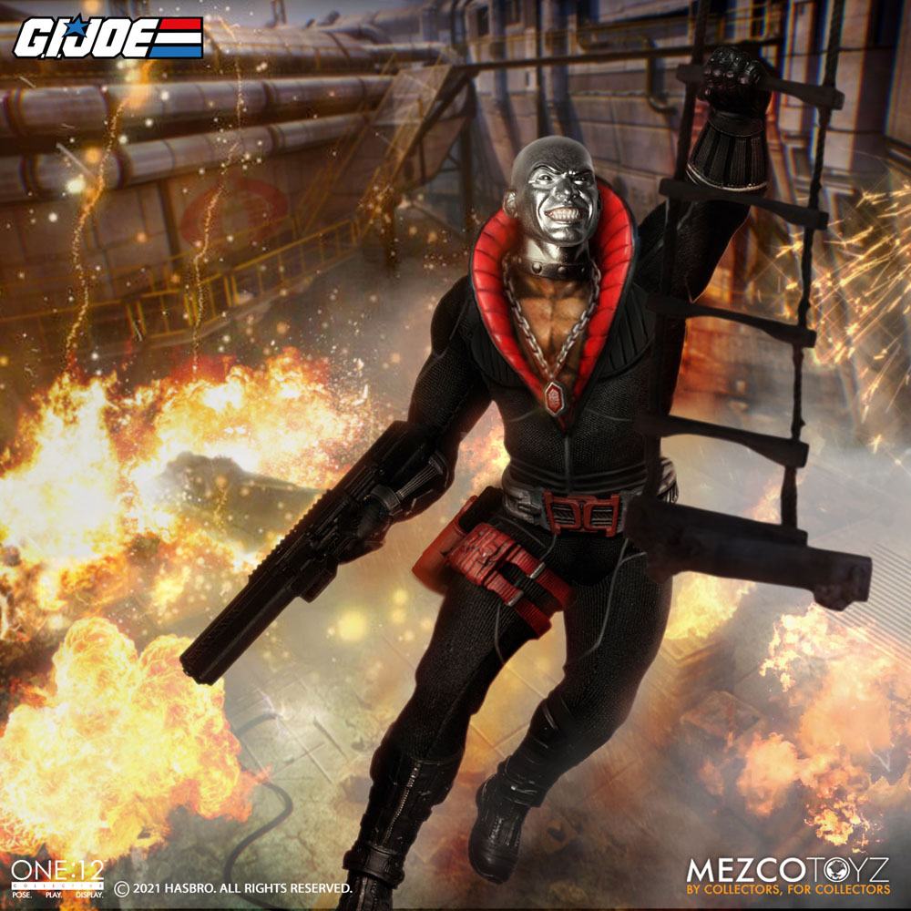 One:12 G.I. Joe Light-Up Destro 17 cm