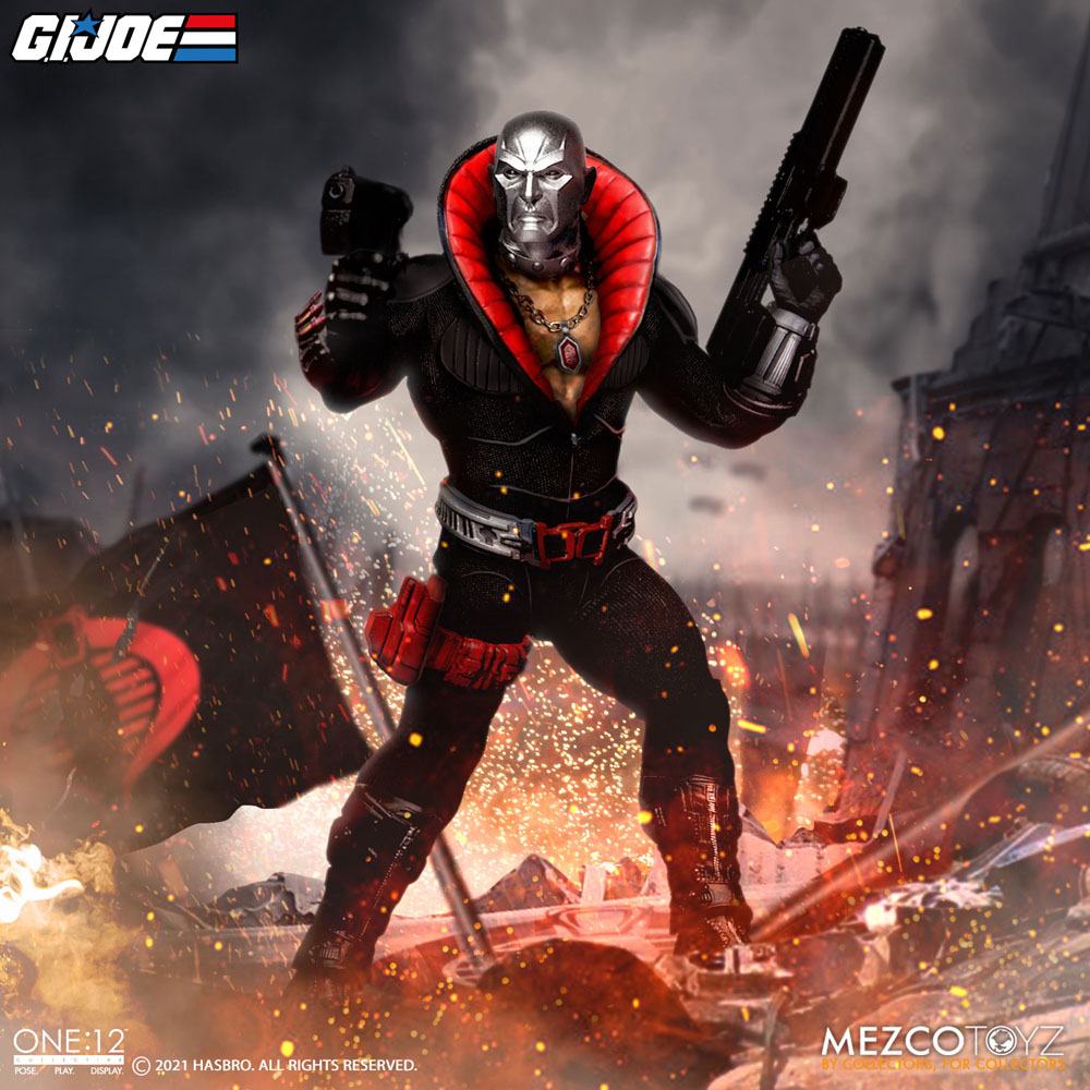 One:12 G.I. Joe Light-Up Destro 17 cm