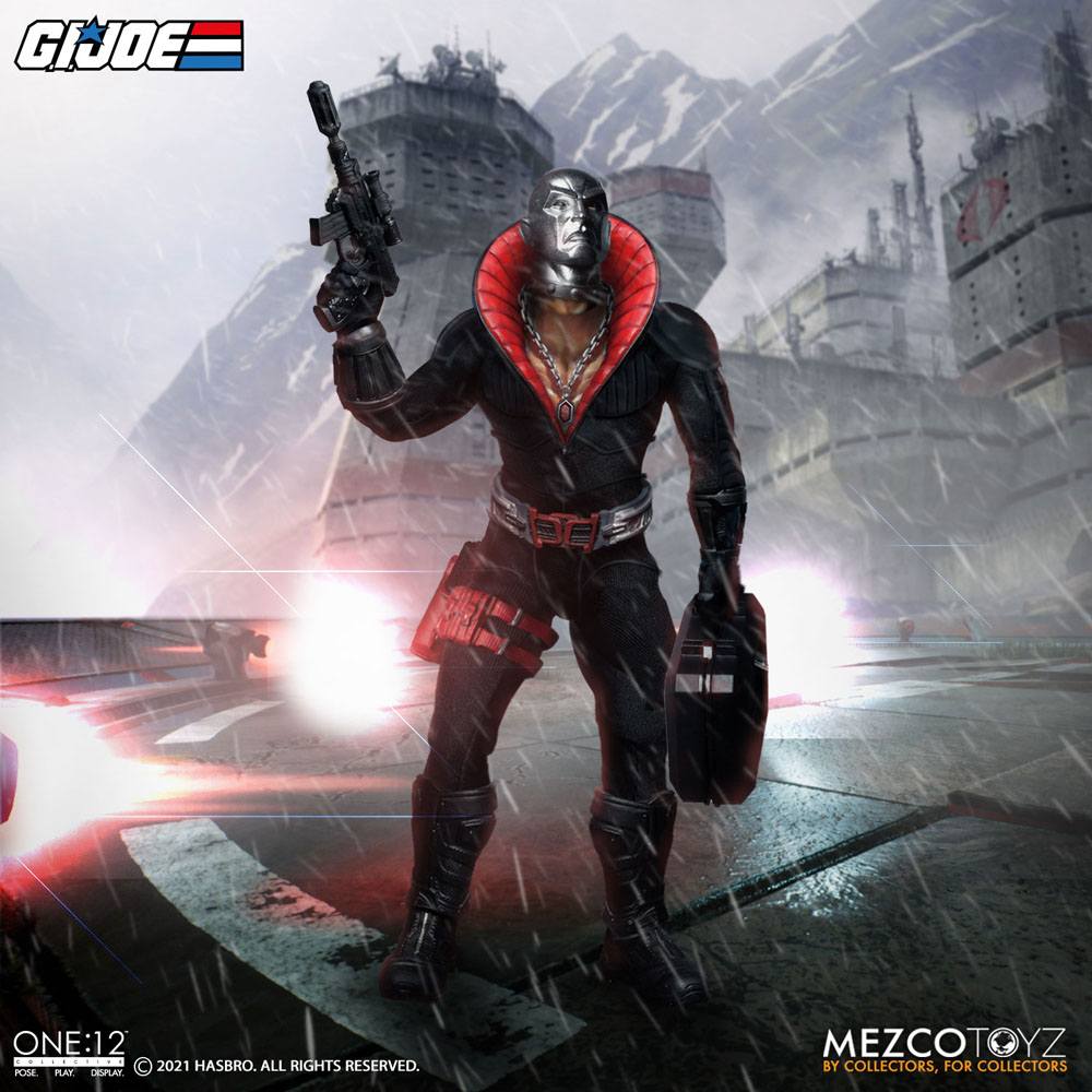 One:12 G.I. Joe Light-Up Destro 17 cm