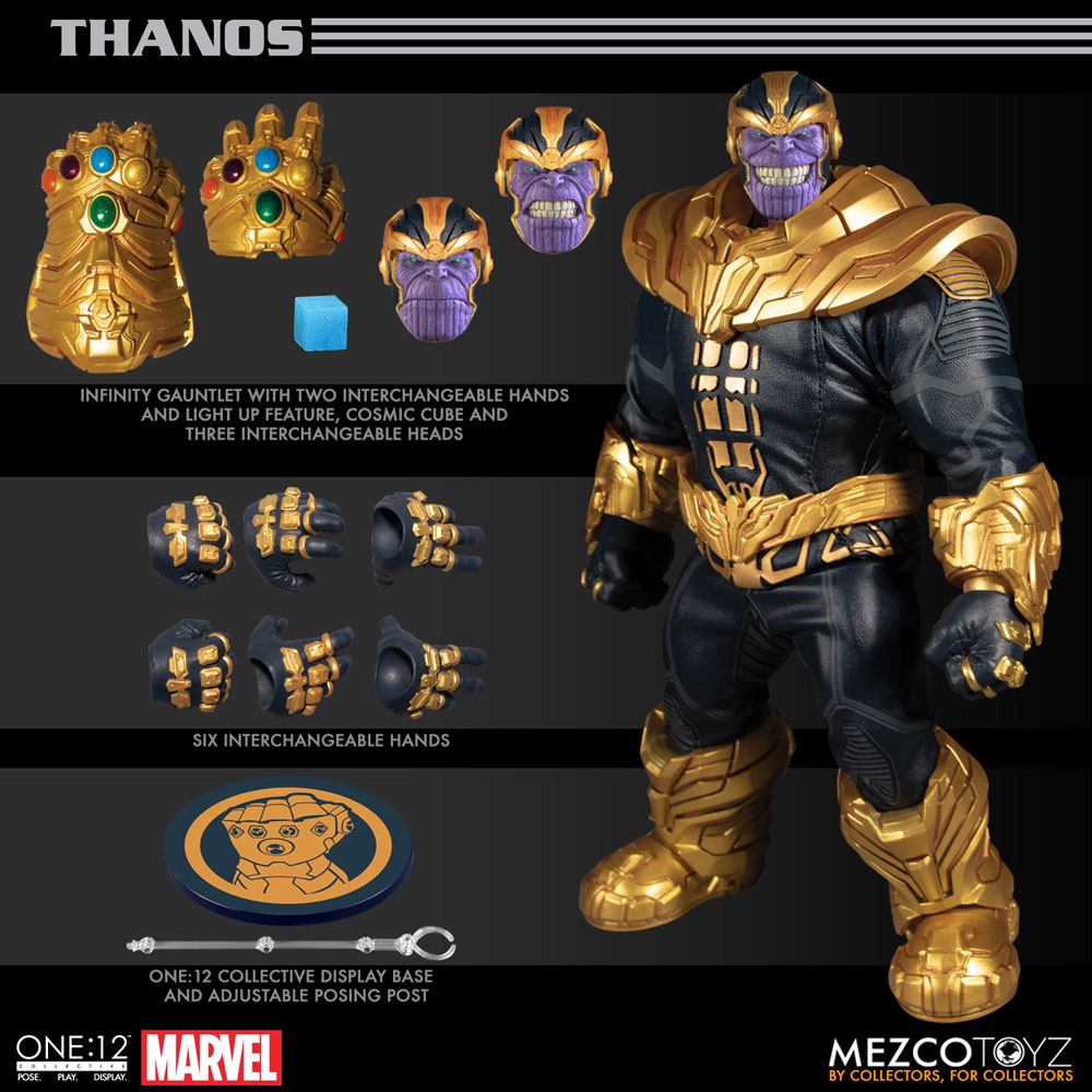 One:12 Light-Up Thanos 21 cm