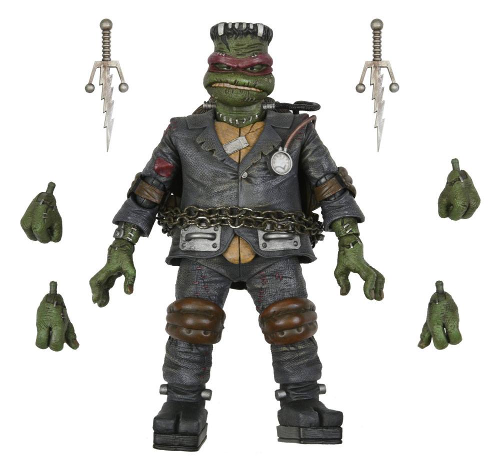 Universal Monsters x TMNT Action Figure Ultimate Raphael as Frankenstein's Monster 18 cm