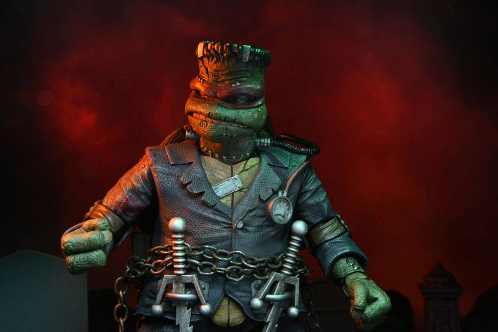 Universal Monsters x TMNT Action Figure Ultimate Raphael as Frankenstein's Monster 18 cm