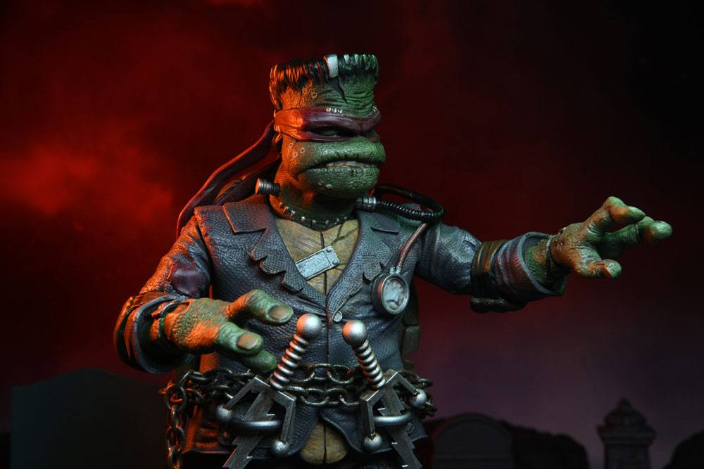 Universal Monsters x TMNT Action Figure Ultimate Raphael as Frankenstein's Monster 18 cm