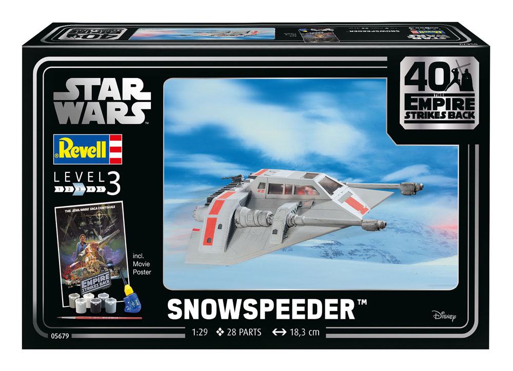 Star Wars Model Kit 1/29 Snowspeeder - 40th Anniversary 19 cm