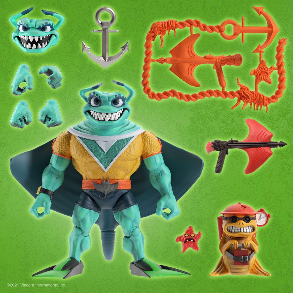 Teenage Mutant Ninja Turtles Ultimates Action Figure Ray Fillet 18 cm