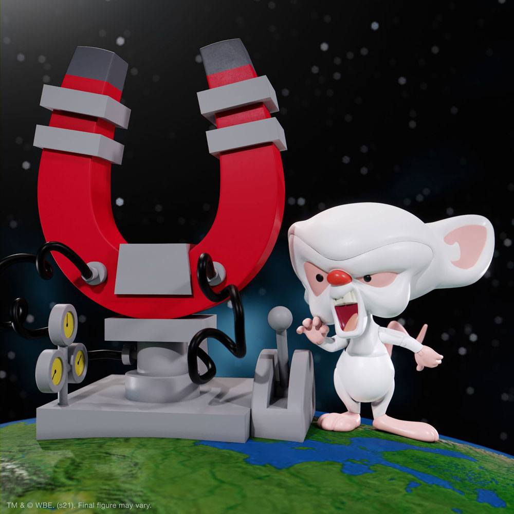 Animaniacs Ultimates Action Figure Brain 18 cm