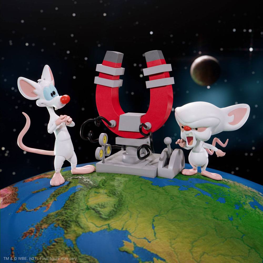 Animaniacs Ultimates Action Figure Brain 18 cm