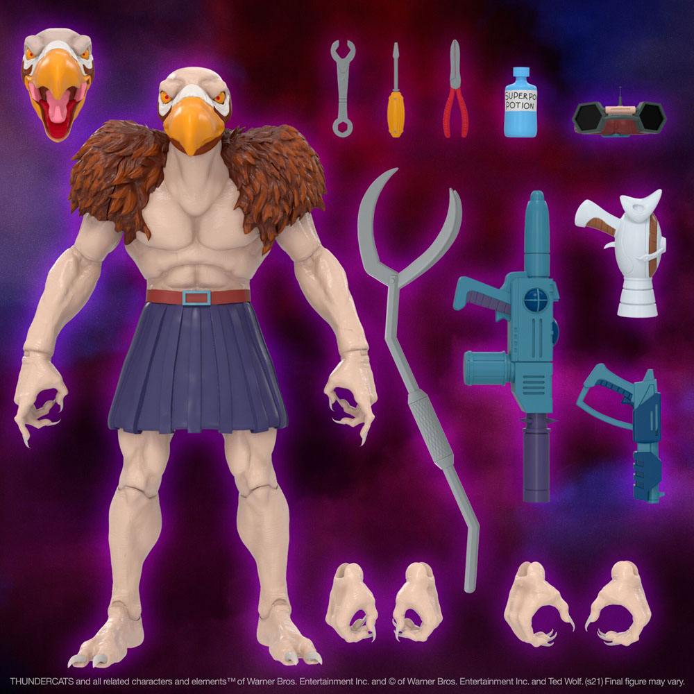 Super7 - ThunderCats Ultimates! Wave store 5 - Vultureman Action Figure