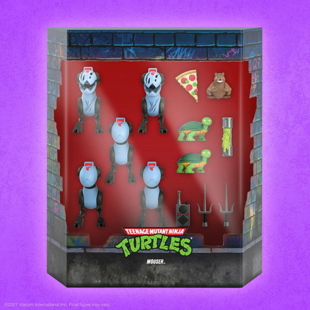 Teenage Mutant Ninja Turtles ULTIMATES! Action Figures Mousers 8 cm