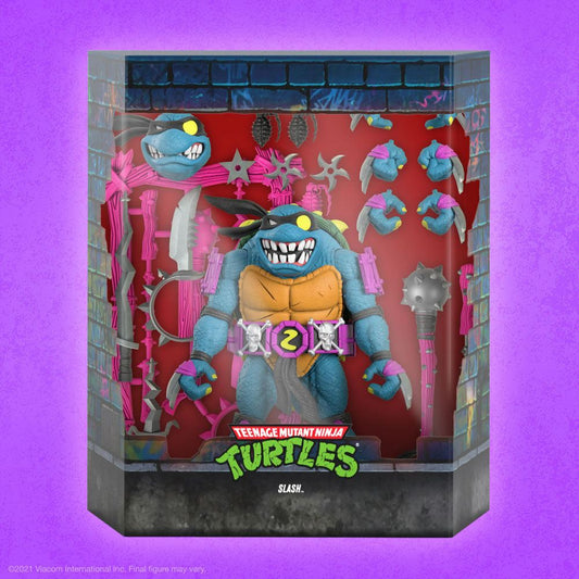 Teenage Mutant Ninja Turtles ULTIMATES! Action Figure Slash 18 cm