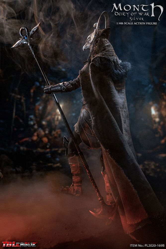 Month Deity of War Action Figure 1/6 Silver Edition 30 cm