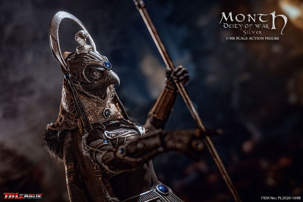 Month Deity of War Action Figure 1/6 Silver Edition 30 cm