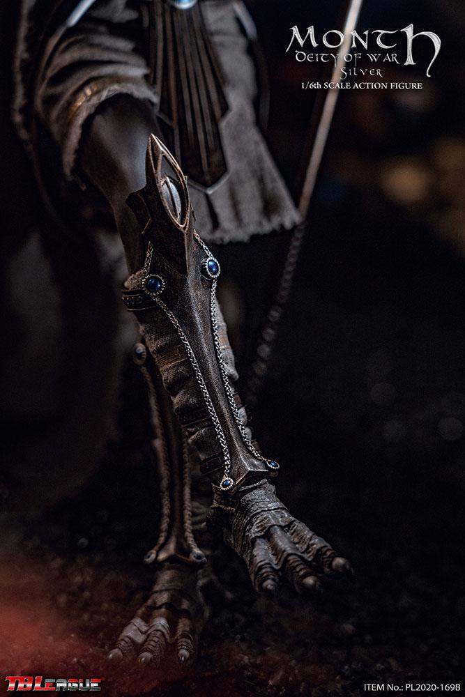 Month Deity of War Action Figure 1/6 Silver Edition 30 cm
