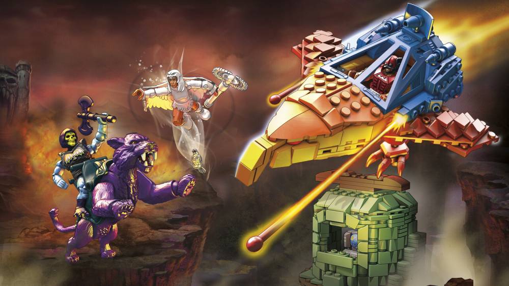Masters of the Universe Mega Construx Probuilders Construction Set Panthor at Point Dread