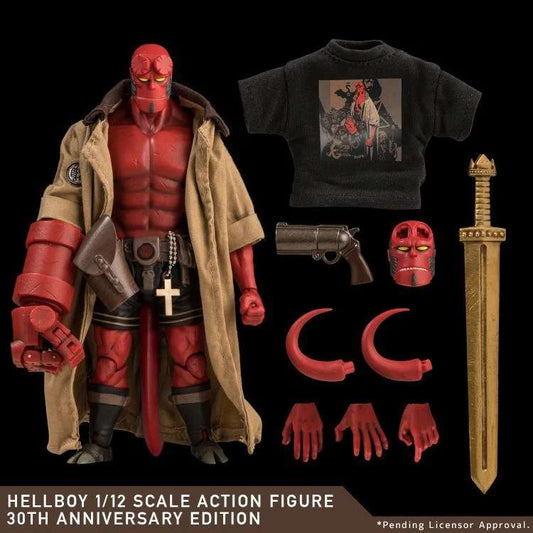 Hellboy 30th ann edition 1/12 scale af