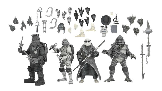 Um x tmnt turtles black & white 4pack af