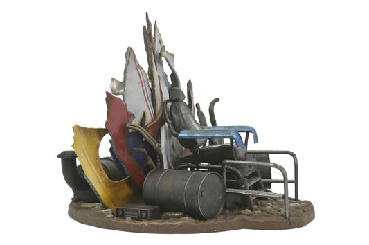 Tmnt 2 secret of ooze shredder throne diorama