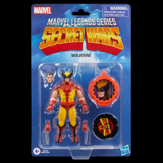 Marvel legends secret wars wolverine action figure