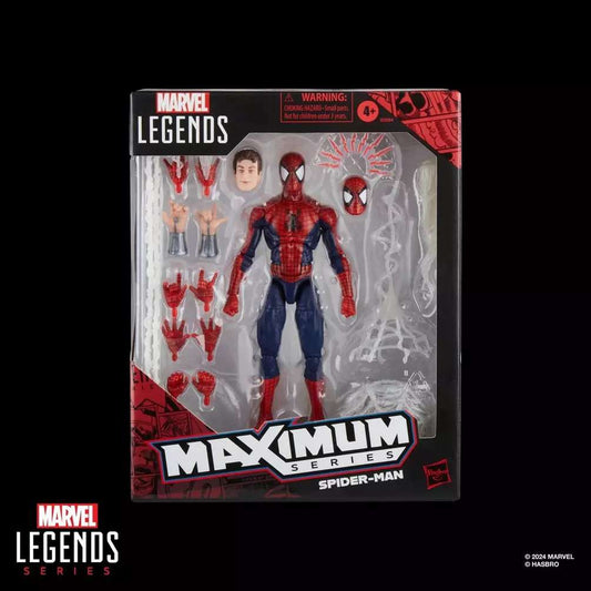 Marvel legends maximum series spider-man action figure