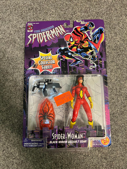 The Amazing Spider-Man Spider-Woman Toy Biz (Brugt)