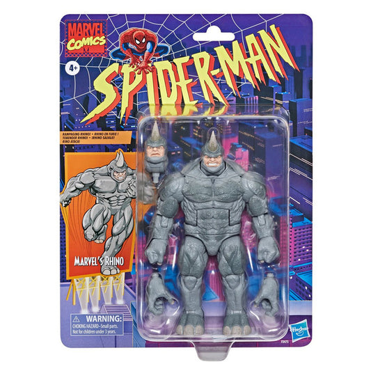 Spider-Man Retro Marvel Legends Rhino