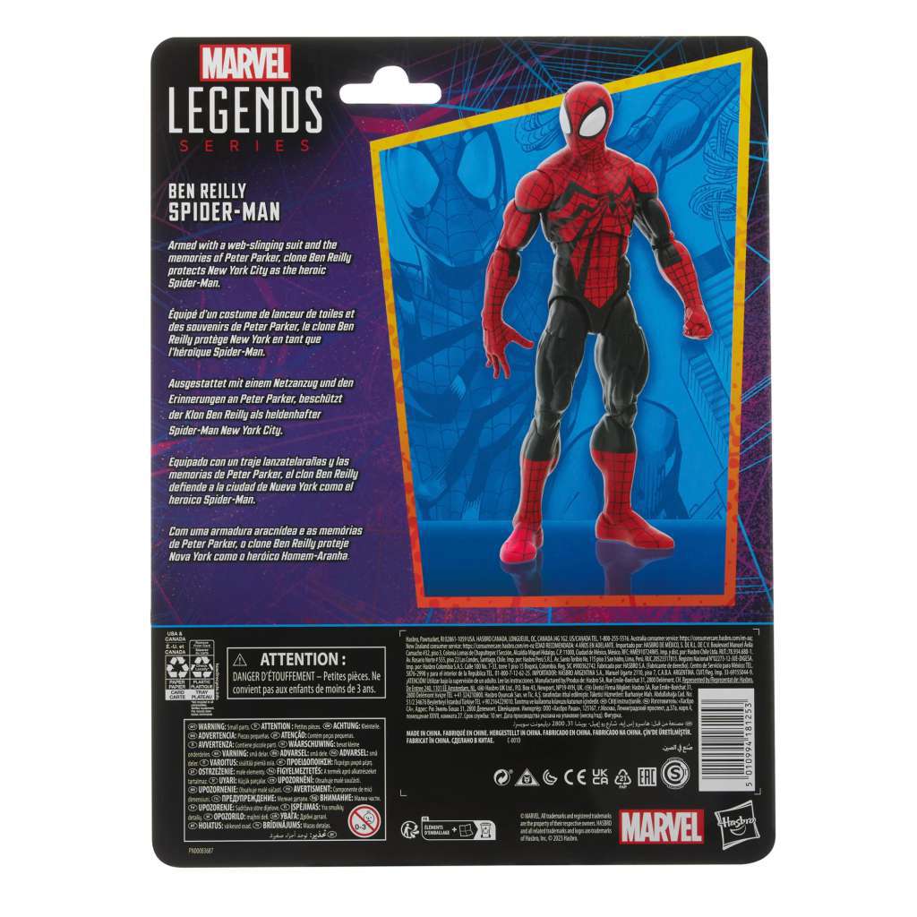 Marvel Legends Retro Ben Reilly Spider-Man 15 cm