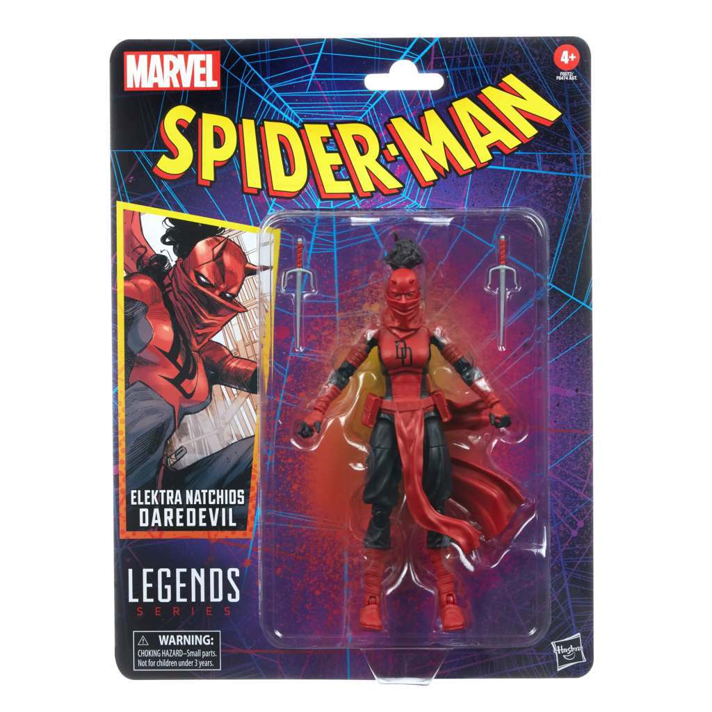 Marvel Legends Retro Collection Elektra Natchios Daredevil 15 cm