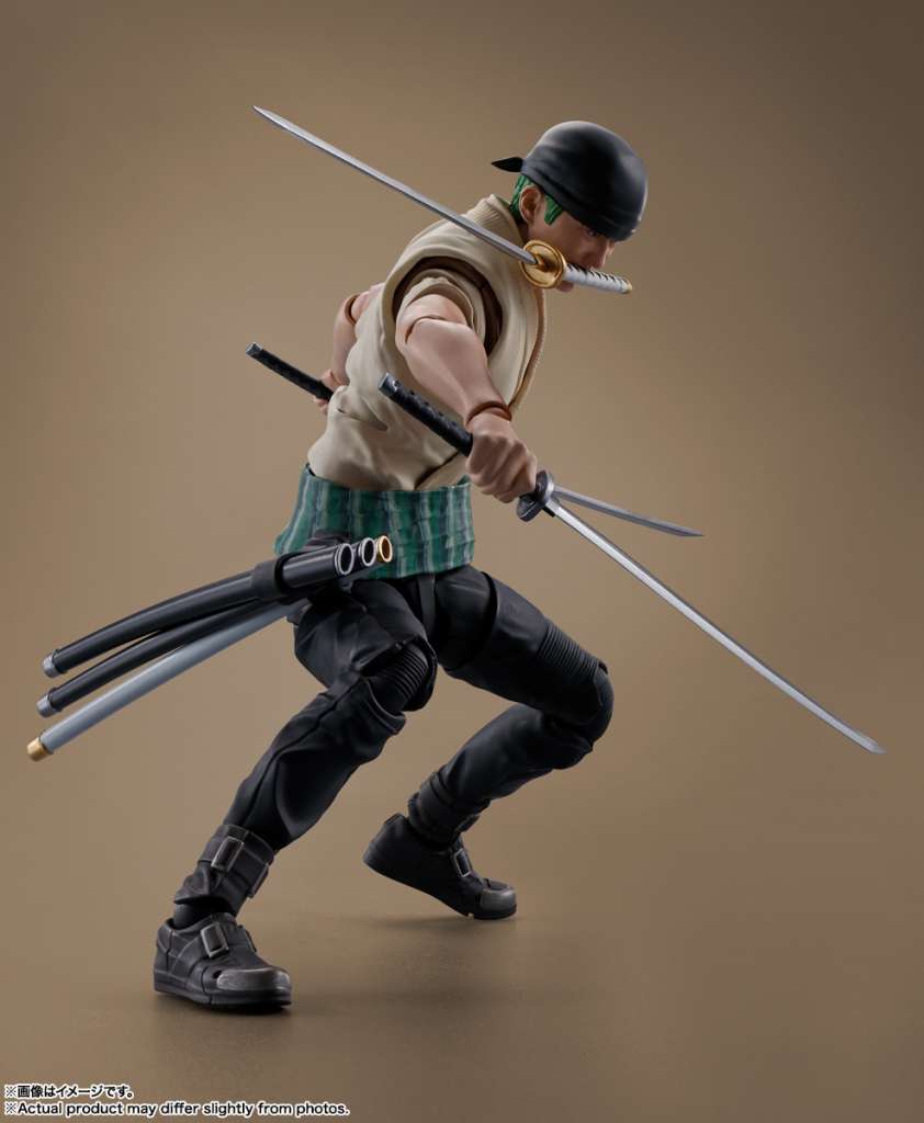 One Piece Netflix Roronoa Zoro Shf