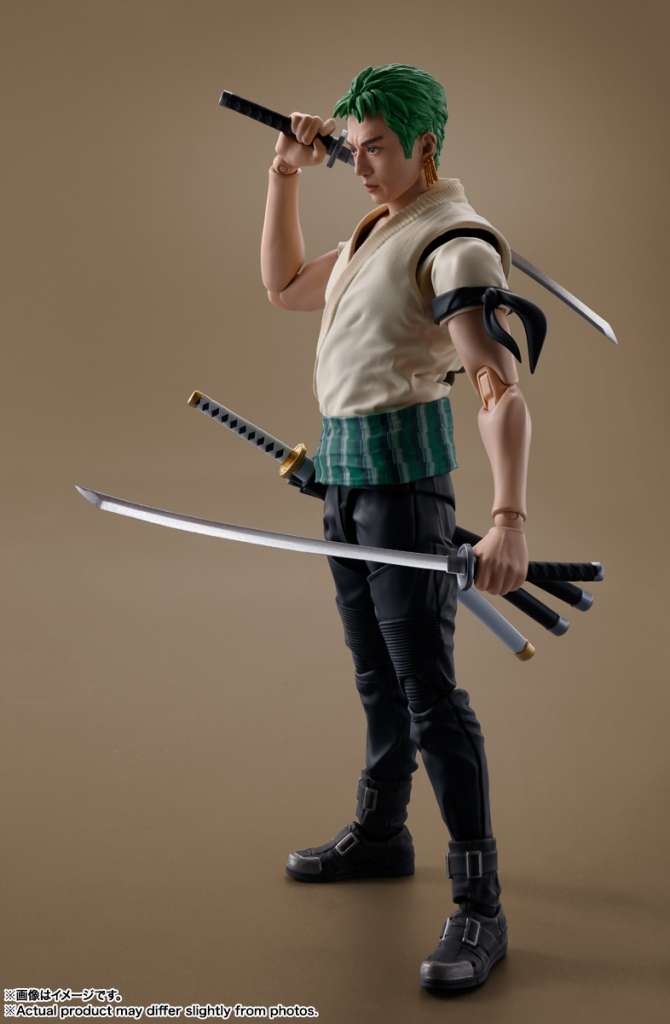 One Piece Netflix Roronoa Zoro Shf