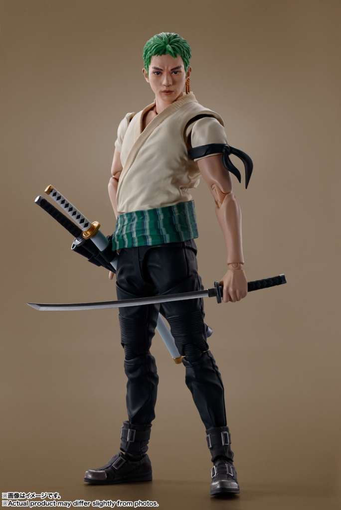 One Piece Netflix Roronoa Zoro Shf