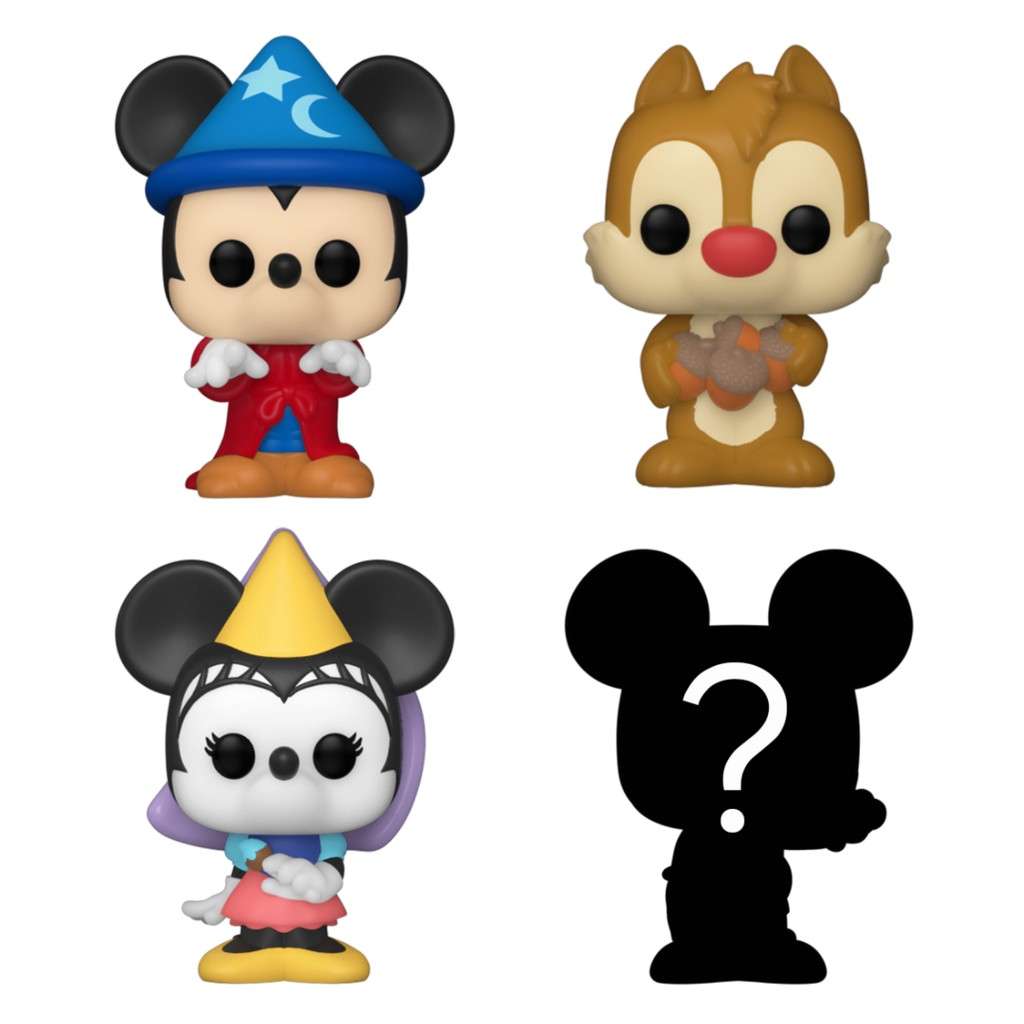 Bitty! Pop: Disney - Sorcerer Mickey 4-Pack